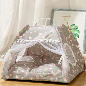Pet Tent House Cat Bed Portable Comfortable Removable Small Pet Bed For Dog Puppy Outing Outdoor Indoor Dog cat supplies
Pet Tent House Cat Bed Portable Comfortable Removable Small Pet Bed For Dog Puppy Outing Outdoor Indoor Dog cat supplies