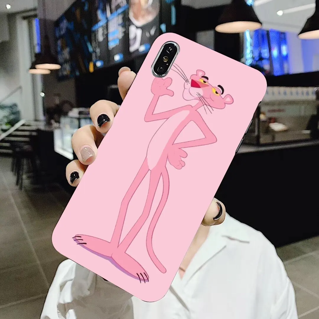 Силиконовый чехол для телефона с изображением розовой Пантеры Samsung Galaxy A10 A30 A40 A50