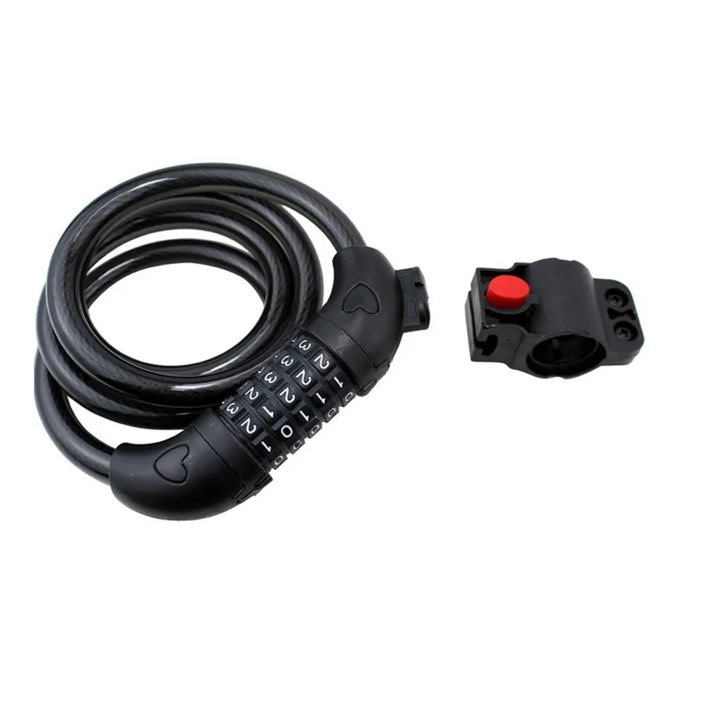 Security Bike Lock | 5-Digit Combination Lock With Galvanized Steel Cable For Road, Mountain Or Bmx Bicycle
Security Bike Lock | 5-Digit Combination Lock With Galvanized Steel Cable For Road, Mountain Or Bmx Bicycle