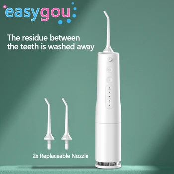 IPX7 Waterproof Portable Irrigator Rechargeable Jet For Teeth Telescopic Water Tank Water Flosser 360ml Irrigator Tooth Cleaning 
IPX7 Waterproof Portable Irrigator Rechargeable Jet For Teeth Telescopic Water Tank Water Flosser 360ml Irrigator Tooth Cleaning
