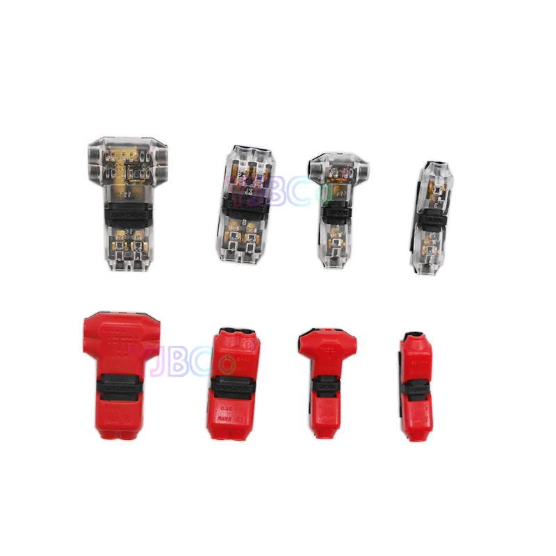 5PCS Scotch Lock Quick Splice H type T type 1Pin 2Pin Wire Connectors for Terminals Crimp Electrical Car Audio 24-18AWG Wire Set
5PCS Scotch Lock Quick Splice H type T type 1Pin 2Pin Wire Connectors for Terminals Crimp Electrical Car Audio 24-18AWG Wire Set