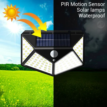 Waterproof 100 LED Solar Light Outdoor Solar Lamp Powered Sunlight PIR Motion Sensor Street Garden Light for Garden Decoration
Waterproof 100 LED Solar Light Outdoor Solar Lamp Powered Sunlight PIR Motion Sensor Street Garden Light for Garden Decoration