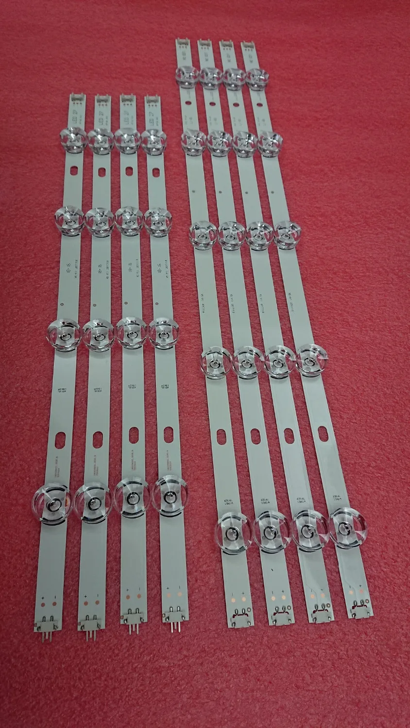 New Kit 8 PCS LED backlight strip replacement For LG 47LB5610 LC470DUE innotek DRT 3.0 47 inch A B Type 6916L-1948A 6916L-1949A
New Kit 8 PCS LED backlight strip replacement For LG 47LB5610 LC470DUE innotek DRT 3.0 47 inch A B Type 6916L-1948A 6916L-1949A