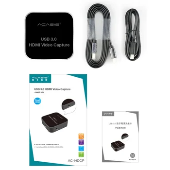 USB3.1 HDMI To Type C Card Portable Aluminum Alloy Video Conferencing External Webcasting Live Broadcast 1080P Universal
USB3.1 HDMI To Type C Card Portable Aluminum Alloy Video Conferencing External Webcasting Live Broadcast 1080P Universal