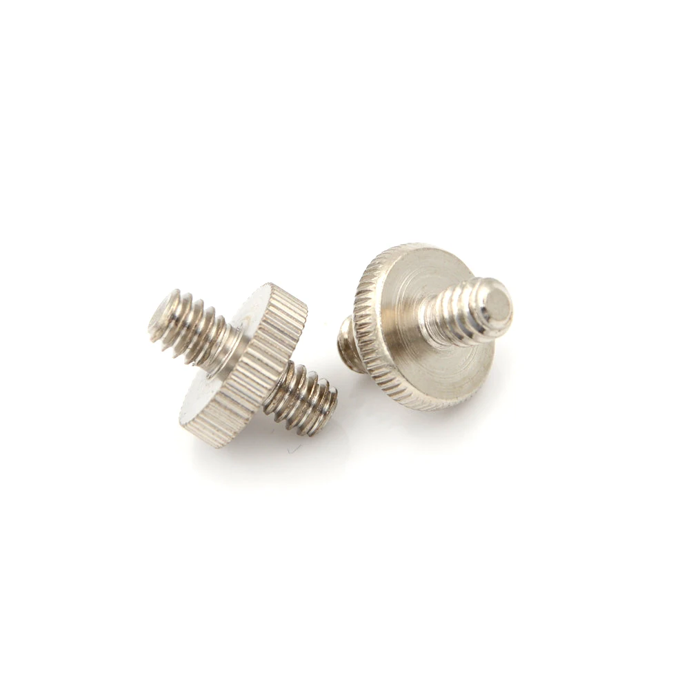 2pcs Camera Accessories 1/4"Male to 3/8"Male Threaded Screw Convert Adapter For Camera Tripod Ballhead Double Male Screw Adapter
2pcs Camera Accessories 1/4"Male to 3/8"Male Threaded Screw Convert Adapter For Camera Tripod Ballhead Double Male Screw Adapter