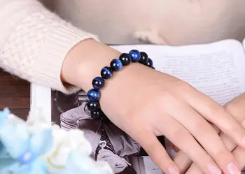 100% Natural 6/8/10/12/14mm AAA+ Gem stone Blue Tigers Eye Stone Beads Bracelet
100% Natural 6/8/10/12/14mm AAA+ Gem stone Blue Tigers Eye Stone Beads Bracelet