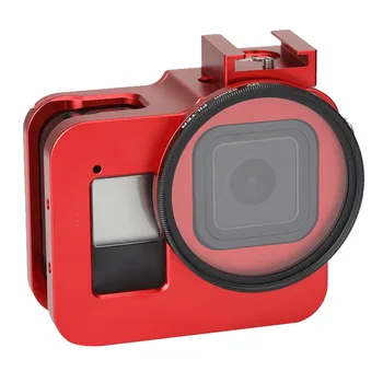 Action Camera Frame Case Shoe Back Door Side Open Protective Replacement Shell Easy Install Aluminum Alloy Accessory For Gopro 8 
Action Camera Frame Case Shoe Back Door Side Open Protective Replacement Shell Easy Install Aluminum Alloy Accessory For Gopro 8