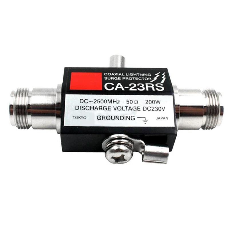 Ca-23Rs Pl259 So239 Radio Connector Adapter Repeater Coaxial Antenna Surge Protector
Ca-23Rs Pl259 So239 Radio Connector Adapter Repeater Coaxial Antenna Surge Protector