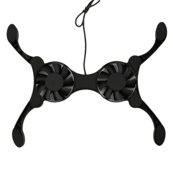 1 PC USB Double Fans Port Mini Portable Octopus Notebook Fan Cooler Cooling Pad For 14 inch Laptop with LED Light
1 PC USB Double Fans Port Mini Portable Octopus Notebook Fan Cooler Cooling Pad For 14 inch Laptop with LED Light