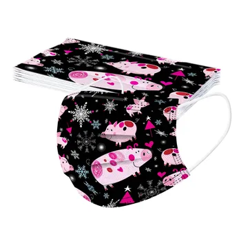 10PCS Non-woven Disposable Face Mask Fashion Christmas Printing Children Filter Masks Mouth Mask With Design Joias Feminina
10PCS Non-woven Disposable Face Mask Fashion Christmas Printing Children Filter Masks Mouth Mask With Design Joias Feminina