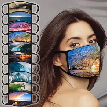 1PC Beautiful Sunset Landscape Printed Mask Dustproof Wind Reusable And Washable Pure Cotton Mask Elastic Earloop mascarilla
1PC Beautiful Sunset Landscape Printed Mask Dustproof Wind Reusable And Washable Pure Cotton Mask Elastic Earloop mascarilla