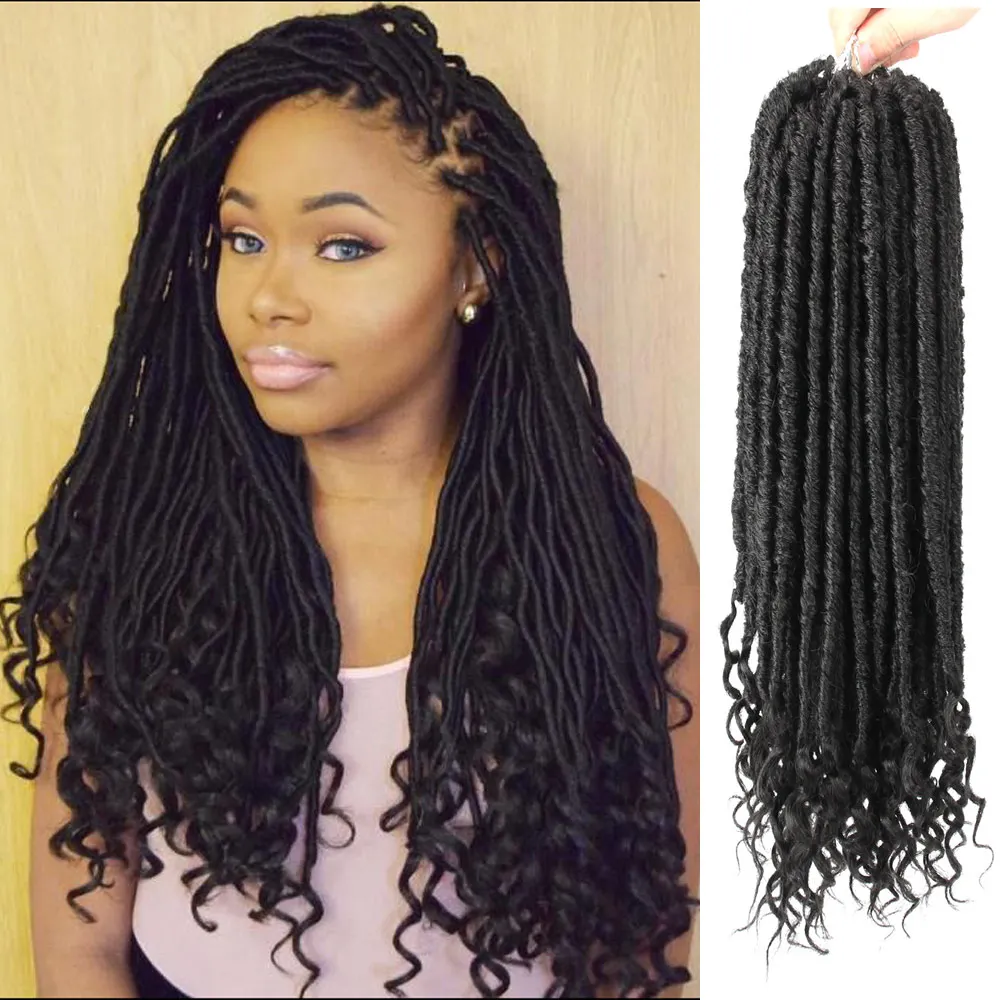 AIYEE 70g 16'' Afro Synthetic Goddess Locs Crochet Hair Braid African Ombre Pre Stretched Braiding Hair Extensions
AIYEE 70g 16'' Afro Synthetic Goddess Locs Crochet Hair Braid African Ombre Pre Stretched Braiding Hair Extensions