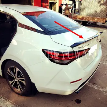 UBUYUWANT For Nissan Sentra SYLPHY 2019 2020 ABS Plastic Spoiler Primer Color Car Tail Wing Rear Trunk Spoiler 
UBUYUWANT For Nissan Sentra SYLPHY 2019 2020 ABS Plastic Spoiler Primer Color Car Tail Wing Rear Trunk Spoiler