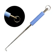 Stainless Steel Silicone Handle Hook Remover Fish Hook Separator Fishing Tackle Anti Lost Ring Extractor Tool
Stainless Steel Silicone Handle Hook Remover Fish Hook Separator Fishing Tackle Anti Lost Ring Extractor Tool