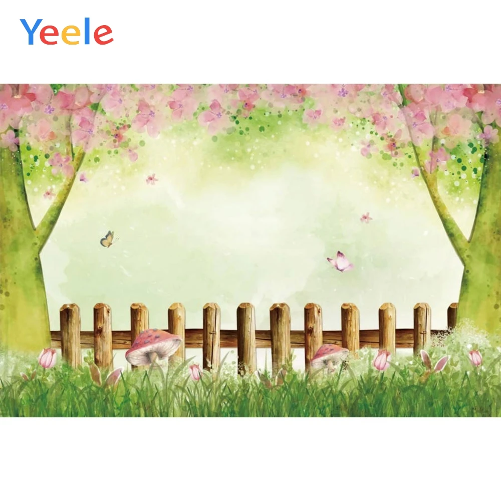 Dreamy Forest Flower Fence Mushroom Baby Shower Princess Birthday Portrait Backdrop Photography Background For Photo Studio
Dreamy Forest Flower Fence Mushroom Baby Shower Princess Birthday Portrait Backdrop Photography Background For Photo Studio