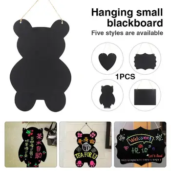 Wooden Small Blackboard Multifunctional Portable MDF Lanyard Shop Crafts Hanging Small Blackboard Double-Sided House Restaurant
Wooden Small Blackboard Multifunctional Portable MDF Lanyard Shop Crafts Hanging Small Blackboard Double-Sided House Restaurant