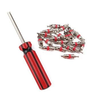 20pcs Tyre Valve Core with Remover Tool Valve Cores Truck Car Tyre Tire Air Conditioning Bike Car Tool Car Accessories TXTB1
20pcs Tyre Valve Core with Remover Tool Valve Cores Truck Car Tyre Tire Air Conditioning Bike Car Tool Car Accessories TXTB1