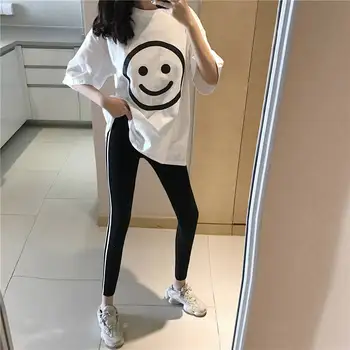 Sports suit female summer new casual suit female short-sleeved trousers Slim thin sportswear suit two sets of tide
Sports suit female summer new casual suit female short-sleeved trousers Slim thin sportswear suit two sets of tide