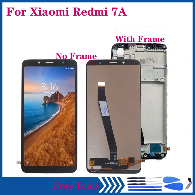 5.45-inch New LCD For Xiaomi Redmi 7A LCD Display Touch Screen Digitizer Assembly For Redmi 7a LCD Repair kit with frame
5.45-inch New LCD For Xiaomi Redmi 7A LCD Display Touch Screen Digitizer Assembly For Redmi 7a LCD Repair kit with frame