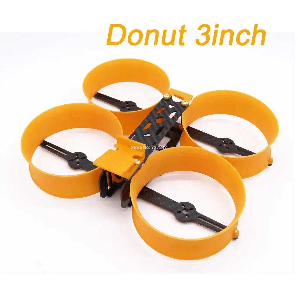 Donut 3inch 140 140mm Frame Kit Mini Drone H Type Frame with 3D TPU Print Parts Prop Guard for DIY RC FPV
Donut 3inch 140 140mm Frame Kit Mini Drone H Type Frame with 3D TPU Print Parts Prop Guard for DIY RC FPV