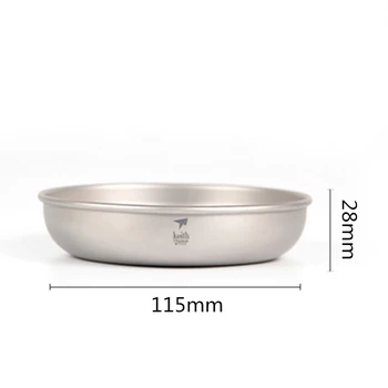 Camping 13cm Dia Pure Titanium Tableware Dinner Plate Food Container Thanksgiving Day Food Container Camping Picnic Cookware
Camping 13cm Dia Pure Titanium Tableware Dinner Plate Food Container Thanksgiving Day Food Container Camping Picnic Cookware