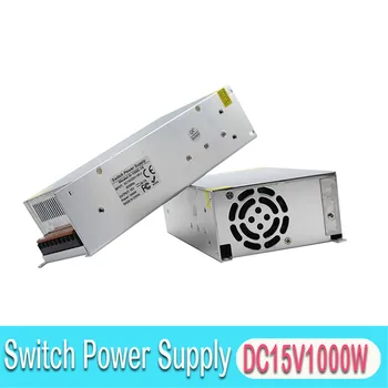 Single Output Small Volume 1000W 15V 66.7A Switching power supply Transformers AC110V 220V TO DC15V SMPS for Led Lighting CCTV
Single Output Small Volume 1000W 15V 66.7A Switching power supply Transformers AC110V 220V TO DC15V SMPS for Led Lighting CCTV