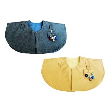 Parrot Anti Scratch Shoulder Protector Hang Bird Anklet&Toys Multi-Functional Pet Shoulder Pad Diaper Shawl for Cockatiels Loveb
Parrot Anti Scratch Shoulder Protector Hang Bird Anklet&Toys Multi-Functional Pet Shoulder Pad Diaper Shawl for Cockatiels Loveb