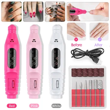 1set Power Professional Electric Manicure Machine Pen Pedicure Nail File Nail Tools 6 Bits Drill Nail Drill Machine Equipment
1set Power Professional Electric Manicure Machine Pen Pedicure Nail File Nail Tools 6 Bits Drill Nail Drill Machine Equipment