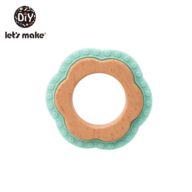 Let'S Make 1Pc Wooden Rings Teether Wooden Teether Toys Children'S Jewelry DIY Crafts Accessories Nursing Pendant Toys For Baby 
Let'S Make 1Pc Wooden Rings Teether Wooden Teether Toys Children'S Jewelry DIY Crafts Accessories Nursing Pendant Toys For Baby