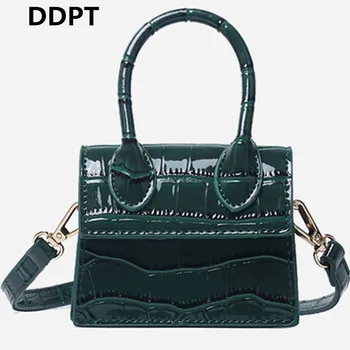 2020 fashion new small square bag, PU women's handbag, crocodile design, chain-shouldered messenger bag A009
2020 fashion new small square bag, PU women's handbag, crocodile design, chain-shouldered messenger bag A009