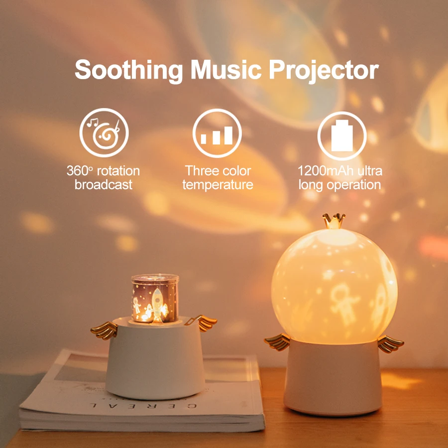 Starry Sky Projector Moon Night Light Music Box Angle LED Lamp Chargeable Rotate Universe Ocaen Colorful Flashing Star Kids Gift
Starry Sky Projector Moon Night Light Music Box Angle LED Lamp Chargeable Rotate Universe Ocaen Colorful Flashing Star Kids Gift