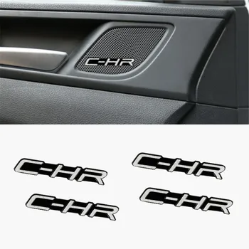 4pcs car audio decorate 3D Aluminum Badge Emblem Sticker For Toyota CHR C-HR 2017 2018 Accessories Car Styling
4pcs car audio decorate 3D Aluminum Badge Emblem Sticker For Toyota CHR C-HR 2017 2018 Accessories Car Styling