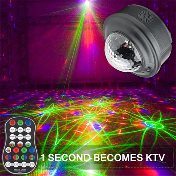 Disco Light 90 Patterns Stage Light DJ Disco Light Ball Sound Control Laser Projector Effect Light Music Christmas Party
Disco Light 90 Patterns Stage Light DJ Disco Light Ball Sound Control Laser Projector Effect Light Music Christmas Party
