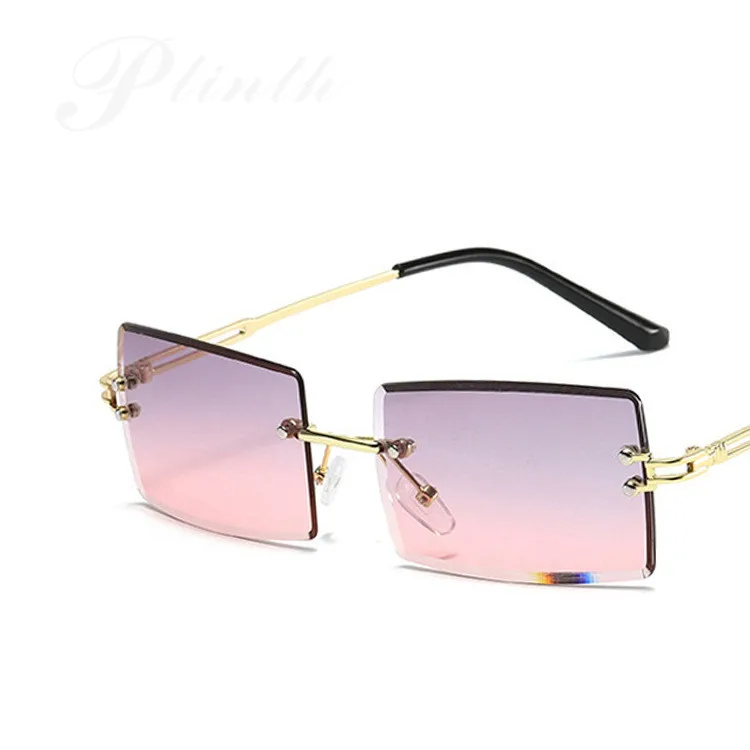 2020 Retro Sunglasses Women Brand Designer Fashion Rimless Gradient Sun Glasses Shades Cutting Lens Ladies Frameless Eyeglasses
2020 Retro Sunglasses Women Brand Designer Fashion Rimless Gradient Sun Glasses Shades Cutting Lens Ladies Frameless Eyeglasses