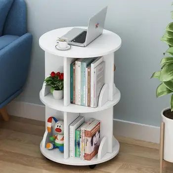 Creative Revolving Bookshelf 360 Degree Bookcase Modern Simple Shelf Children Corner Table Simple Student Movement
Creative Revolving Bookshelf 360 Degree Bookcase Modern Simple Shelf Children Corner Table Simple Student Movement