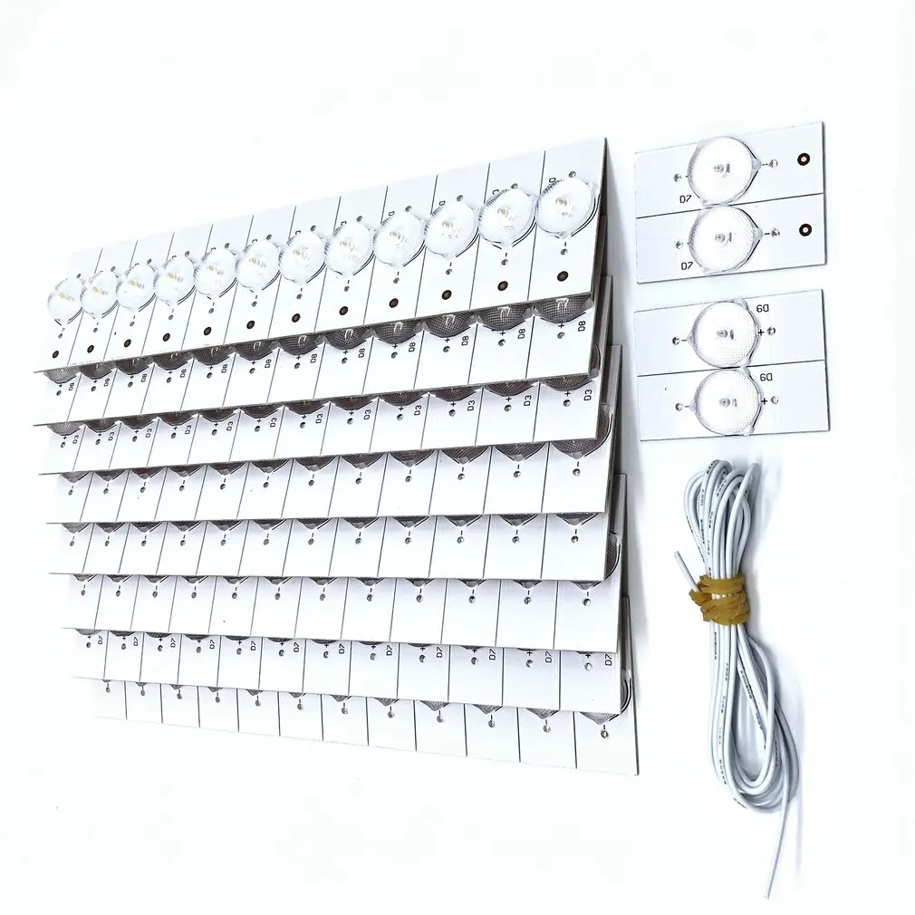 100Pcs 3V SMD Lamp Beads with Optical Lens Fliter Optical Lens Backlight Bead 3V Lens for 32-65 inch LED TV Repair
100Pcs 3V SMD Lamp Beads with Optical Lens Fliter Optical Lens Backlight Bead 3V Lens for 32-65 inch LED TV Repair