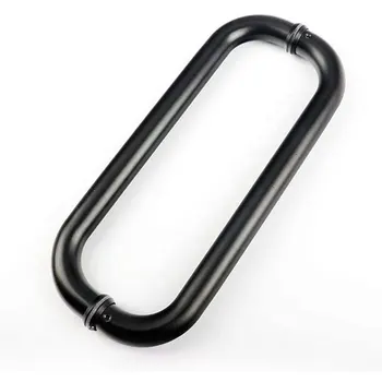 KINMADE Stainless Steel 12" Oil Rubbed Black Glass Door Handle Pull Offset Handle
KINMADE Stainless Steel 12" Oil Rubbed Black Glass Door Handle Pull Offset Handle