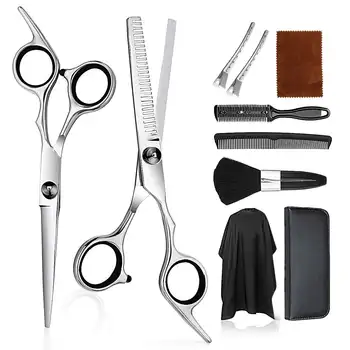 Professional Hairdressing Scissors Kit Hair Cutting Thinning Scissors Barber Salon Home Styling Tool Hairdressing Shear Kit Set
Professional Hairdressing Scissors Kit Hair Cutting Thinning Scissors Barber Salon Home Styling Tool Hairdressing Shear Kit Set