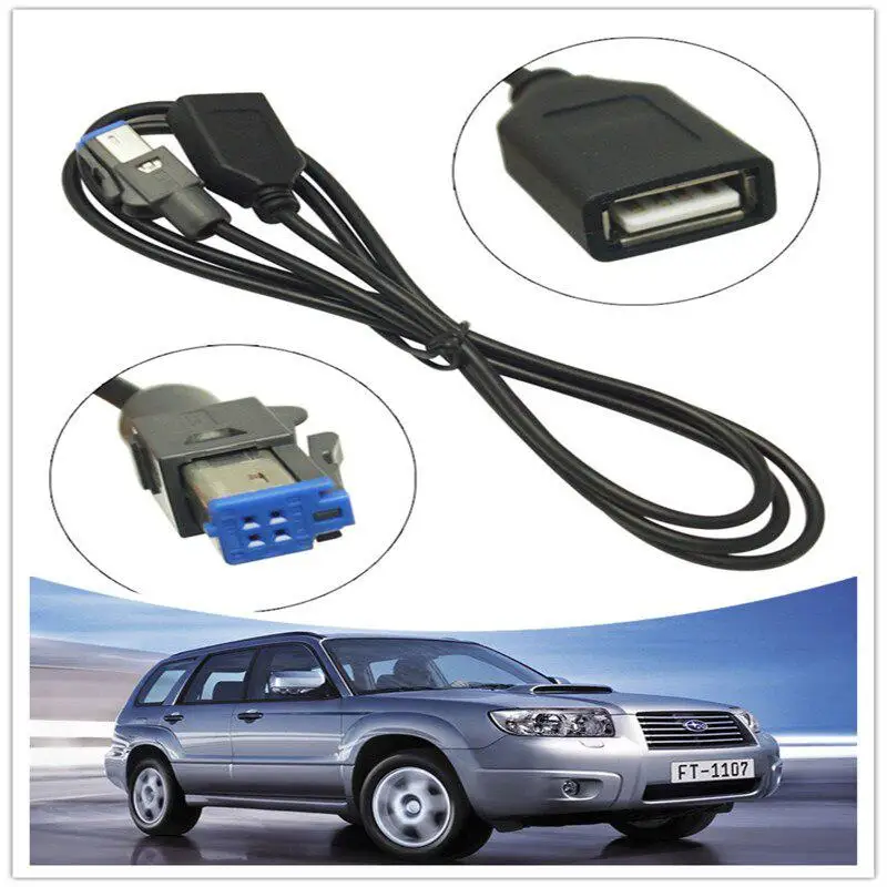 Car Audio Cable USB Female to AUX-In 4Pin Connector CD Player Adapter Cable USB Tail line for Subaru Forester XV Outback Legacy
Car Audio Cable USB Female to AUX-In 4Pin Connector CD Player Adapter Cable USB Tail line for Subaru Forester XV Outback Legacy