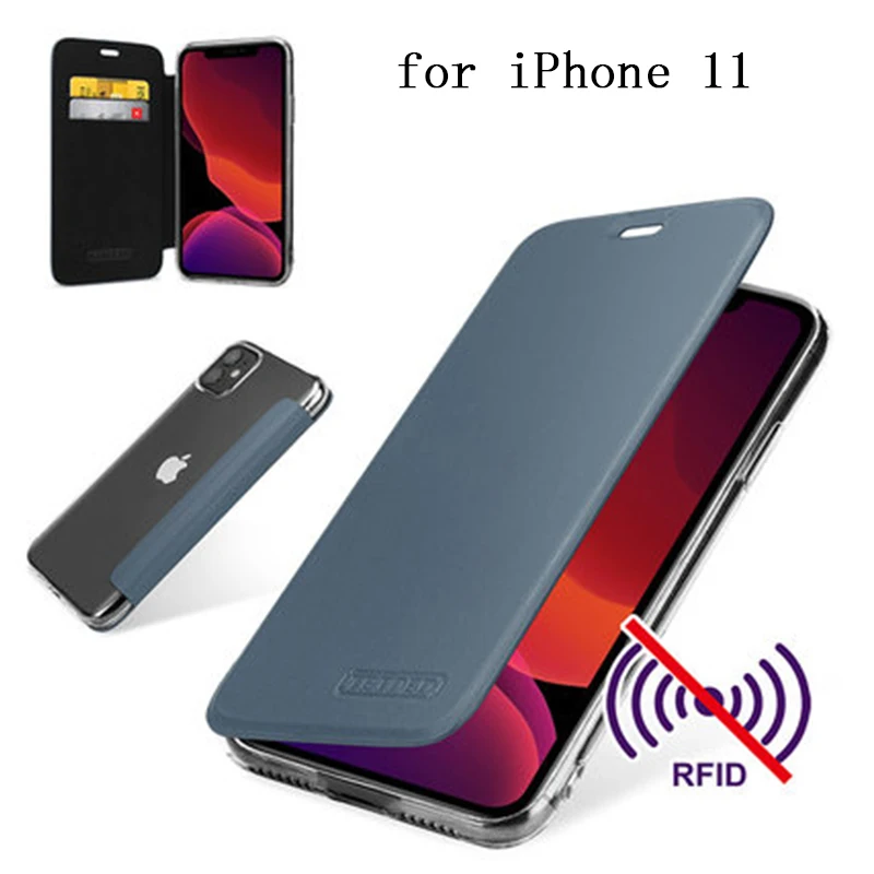 Фото Новый Модный чехол из натуральной кожи флип для телефона iPhone 11/11 Pro мягкий ТПУ 11Pro