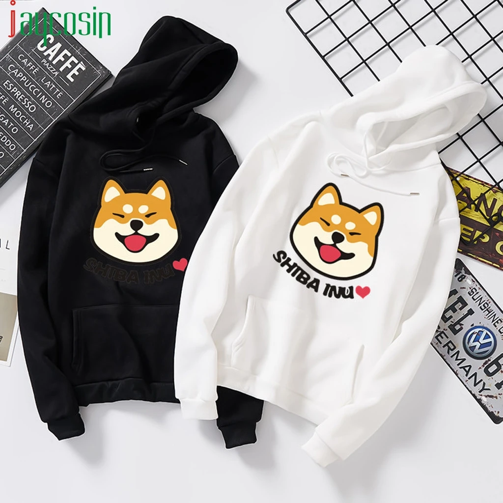 Winter Hoodies Sweatshirt Women Shiba Inu Cartoon Print Pullover Plus Size Loose Fashion Long Sleeve Ladies Tops Sports Coat
Winter Hoodies Sweatshirt Women Shiba Inu Cartoon Print Pullover Plus Size Loose Fashion Long Sleeve Ladies Tops Sports Coat