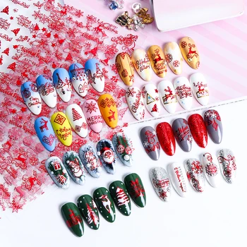 1pcs Christmas Winter Snowflake Santa Claus Red Gold Nail Art Water Transfer Stickers Nail Sticker Decal Designs Decals
1pcs Christmas Winter Snowflake Santa Claus Red Gold Nail Art Water Transfer Stickers Nail Sticker Decal Designs Decals