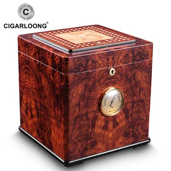 CIGARLOONG Cigar moisturizing box cedar alcohol mellow piano paint moisturizing large double-storey Cigar Humidor
CIGARLOONG Cigar moisturizing box cedar alcohol mellow piano paint moisturizing large double-storey Cigar Humidor