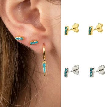 Romad Hot selling S925 Sterling Silver Single Row Micro Inlaid Zircon Personality Trend Earring Jewelry
Romad Hot selling S925 Sterling Silver Single Row Micro Inlaid Zircon Personality Trend Earring Jewelry