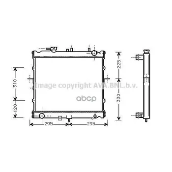 Radiator cooling Kia Sportage Ava art. kaa2022
Radiator cooling Kia Sportage Ava art. kaa2022