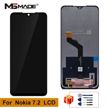6.3" For Nokia 7.2 LCD Display TA-1196 Touch Screen Digitizer Assembly Gorilla Glass Replacement Parts For Nokia 7.2 LCD Screen
6.3" For Nokia 7.2 LCD Display TA-1196 Touch Screen Digitizer Assembly Gorilla Glass Replacement Parts For Nokia 7.2 LCD Screen
