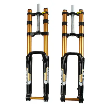 680DH MTB Bicycle Suspension Fork 170mm Aluminum Bicycle Forks Travel 20mm Axle 26" Downhill Mountain Bike Forks Magnesium Leg
680DH MTB Bicycle Suspension Fork 170mm Aluminum Bicycle Forks Travel 20mm Axle 26" Downhill Mountain Bike Forks Magnesium Leg