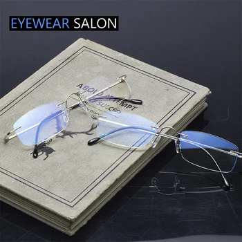 Men Women Reading-Glasses Rimless-Frame Anti-blue Titanium-Temple Resin Presbyopia Ultra-Light 11g Eyewear +1.0+2.0+2.5+3.0+3.5
Men Women Reading-Glasses Rimless-Frame Anti-blue Titanium-Temple Resin Presbyopia Ultra-Light 11g Eyewear +1.0+2.0+2.5+3.0+3.5