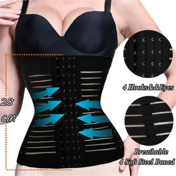 Women's Waist Trainer Shapers Waist Breathable Soft Comfortable Slimming Belt Shapewear fajas reductoras y modeladoras mujer
Women's Waist Trainer Shapers Waist Breathable Soft Comfortable Slimming Belt Shapewear fajas reductoras y modeladoras mujer
