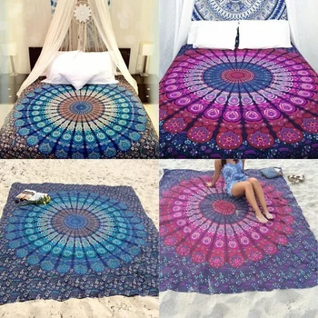 210x150cm Portable Movable Boho India Mandala Chiffon Tapestry Wall Hanging Bed Manta Beach Towel
210x150cm Portable Movable Boho India Mandala Chiffon Tapestry Wall Hanging Bed Manta Beach Towel